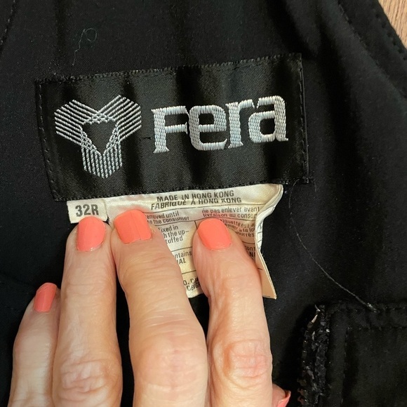 Fera International Women's Bib Overalls Ski Pants Size 32R - Picture 12 of 12